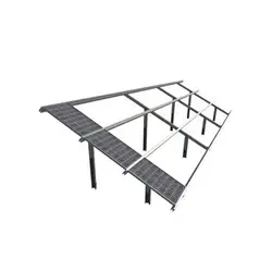 سازه فلزی گالوانیزه گرم LSF، سه ردیفه تیپیکال ، با پیچ و مهره و کلمپ