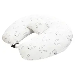 بالش شیردهی به همراه بالش سر ایسیز isiz کد Is522.8 طرح خرگوش سفید