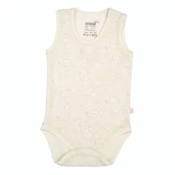 زیر دکمه رکابی نوزادی پوشیران طرح گل و گاری