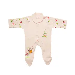 سرهمی جورابدار نوزاد دولو davalloo طرح زرافه صورتی