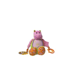 آویز نخ کش موزیکال و دندانگیر جولی بی بی Jollybaby طرح گاو صورتی