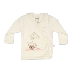 مانتو نوزادی پوشیران طرح گل و گاری