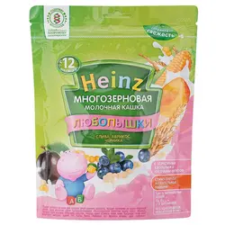 سرلاک هاینز HEINZ آلو، زردآلو، زغال اخته، شیر