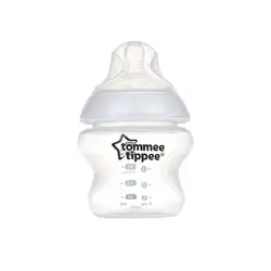 شیشه شیر طلقی 0+ ماه تامی تیپی Tommee Tippee ظرفیت 150 میلی لیتر