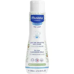 شامپو بدن میلک بدون نیاز به آبکشی کودک موستلا Mustela حجم 200 میلی لیتر