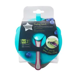 کاسه درب دار با قاشق تامی تیپی Tommee Tippee