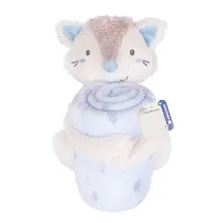پتو عروسکی نوزاد کیکابو kikkaboo سایز 70x100 سانتی متر