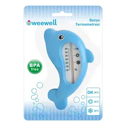 دماسنج حمام و اتاق طرح دلفین وی ول weewell