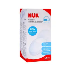 پد سینه ناک nuk بسته 36 عددی