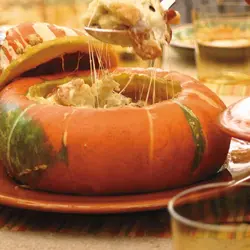 بذر کدو رقم Turban squash