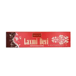عود دست ساز هندی Laxmi Devi برند Nandita مخصوص جذب ثروت و شانس (عود لاکشمی)