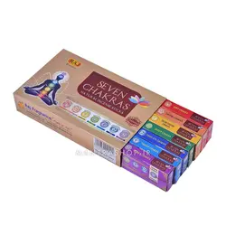 عود دست ساز هندی Seven Chakras برند RAJ حاوی هفت بسته عود (عود هفت چاکرا)