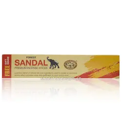 عود دست ساز هندی Sandal برند Forest بسته 90 گرمی (عود صندل فورست)
