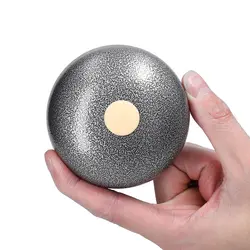 تانگ درام Tongue Drum سایز 3 اینچ 6 نت رنگ نقره ای