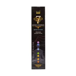عود هندی Seven Chakras (عود هفت چاکرا) حاوی هفت بسته عود