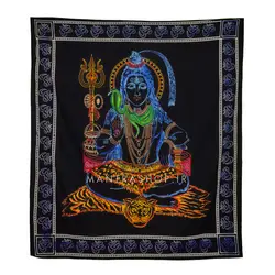 بکدراپ تپستری هندی طرح شیوا (روتختی دو نفره) کد 430