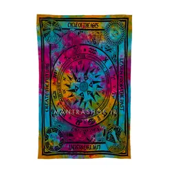 بکدراپ تپستری هندی مولتی کالر (روتختی یک نفره) کد 373