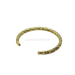 دستبند برنجی دست ساز کد 440