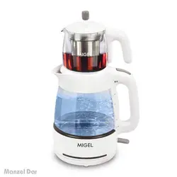 قیمت چای ساز میگل مدل GTS-070 + قوری پیرکس اضافه | منزل دار