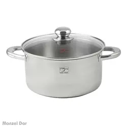 خرید ، بررسی و قیمت قابلمه پارس استیل سایز 24 | منزل دار