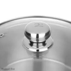 خرید ، بررسی و قیمت قابلمه پارس استیل سایز 22 | منزل دار