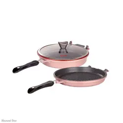 قیمت تابه رژیمی کاندید سایز 28 با درب پیرکس | منزل دار