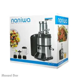 قیمت و خرید آبمیوه گیری 4 کاره نانیوا مدل NJ-185 | منزل دار