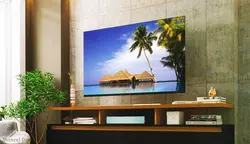 تلویزیون ال ای دی هوشمند تولیپس مدل TV-A-LE5590FLB سایز 55 اینچ | منزل دار