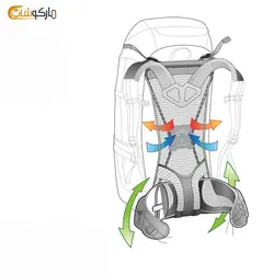کوله پشتی کوهنوردی 45 لیتری دیوتر مدلDuter Futura Pro45L ویتنام