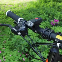 چراغ شارژِی جلو دوچرخه