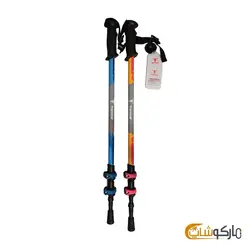 باتوم کوهنوردی کله گاوی کلیپسی بسته دوعددی