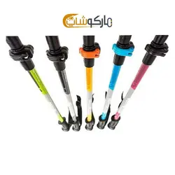 باتوم کوهنوردی کله گاوی کلیپسی بسته دوعددی