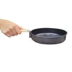 ماهیتابه تک دسته تاشو کوهنوردی از برند بابوس babos