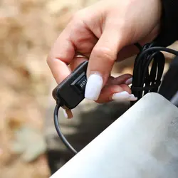 بخاری جیبی مدل استیل با کلید کنترل دما