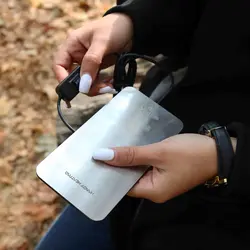 بخاری جیبی مدل استیل با کلید کنترل دما