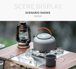 کتری سفری و طبیعتگردی 0.8 لیتری کد T80