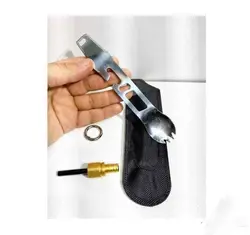 قاشق استیل چخماق دار مدل EH-1103