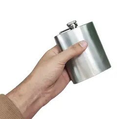 قمقمه آب جیبی همراه استیل 200cc