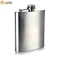 قمقمه جیبی استیل همراه سایز بزرگ 10oz