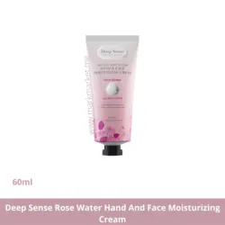 کرم مرطوب کننده دست و صورت گلاب دیپ سنس