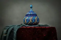 قندان میناکاری کد 18
