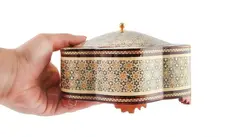 شکلات خوری خاتم کاری کد 202