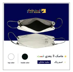 ماسک سه بعدی 6لایه KF94 نانو(فست اصل ٢٥عددي)