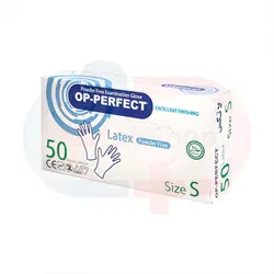 دستکش لاتکس اپی پرفکت سایز اسمال 50 عددی