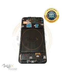 تاچ ال سی دی سامسونگ شرکتی دبی (سرویس پک) آ 30 مشکی اورجینال | touch lcd Samsung A30 (A305) service pack