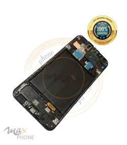 تاچ ال سی دی سامسونگ شرکتی دبی (سرویس پک) آ 30 مشکی اورجینال | touch lcd Samsung A30 (A305) service pack