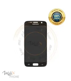 تاچ ال سی دی سامسونگ اس 7 فلت چنج گلس مشکی اورجینال | touch lcd Samsung S7 flat change glass