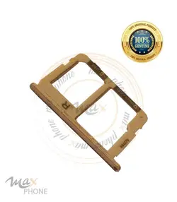 خشاب سیم کارت و مموری  سامسونگ جی 5 پرایم  طلایی اورجینال | Holder sim Samsung j5 prime (G570)