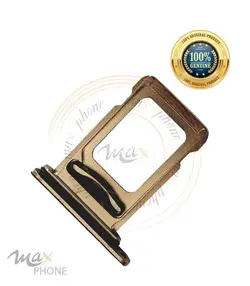 خشاب سیم کارت  آیفون ایکس اس مکس طلایی اورجینال | holder sim iphone Xs max