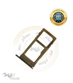 خشاب سیم کارت ومموری  سامسونگ آ 8 پلاس مشکی اورجینال | Holder sim Samsung A8 Plus (A730)